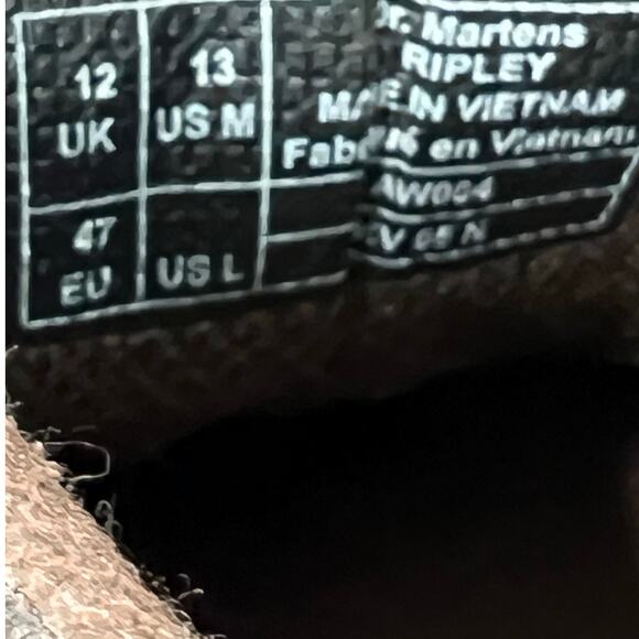 Dr. Martens Men’s Ripley Brown Leather Lace Up Oxford Size US 13 - Picture 10 of 10